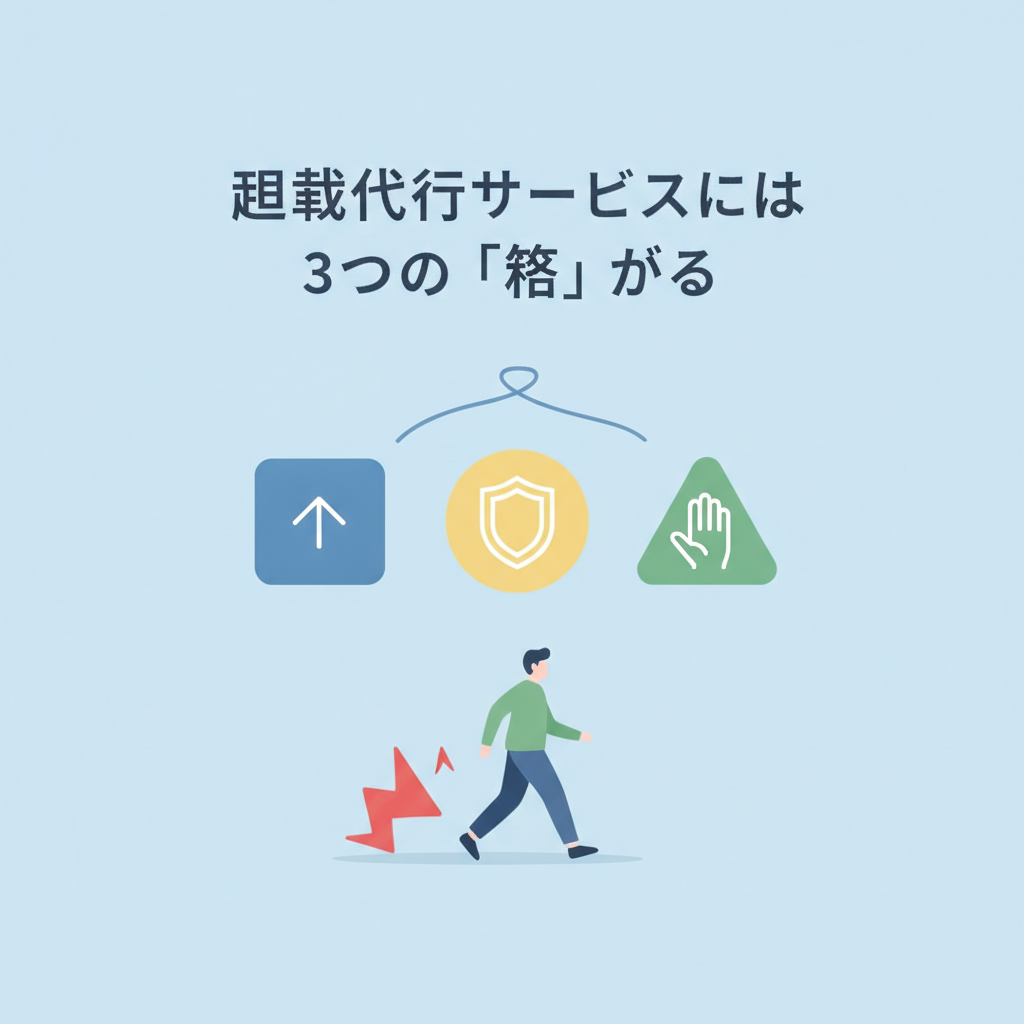 退職代行サービスには3つの「格」がある